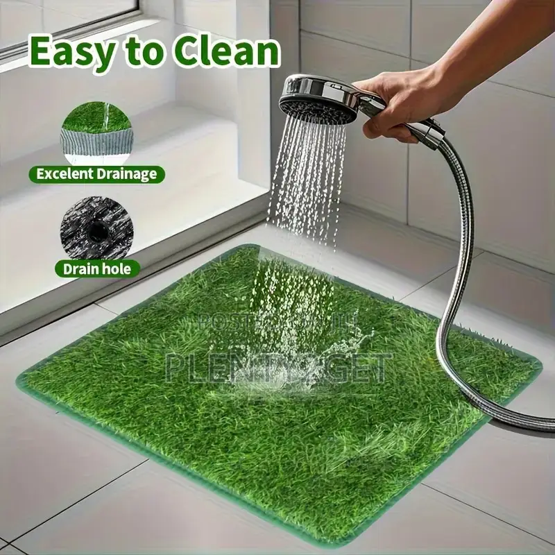 Washable Artificial Grass Dog Potty Trainer - Indoor/Outdoor/Travel Pu