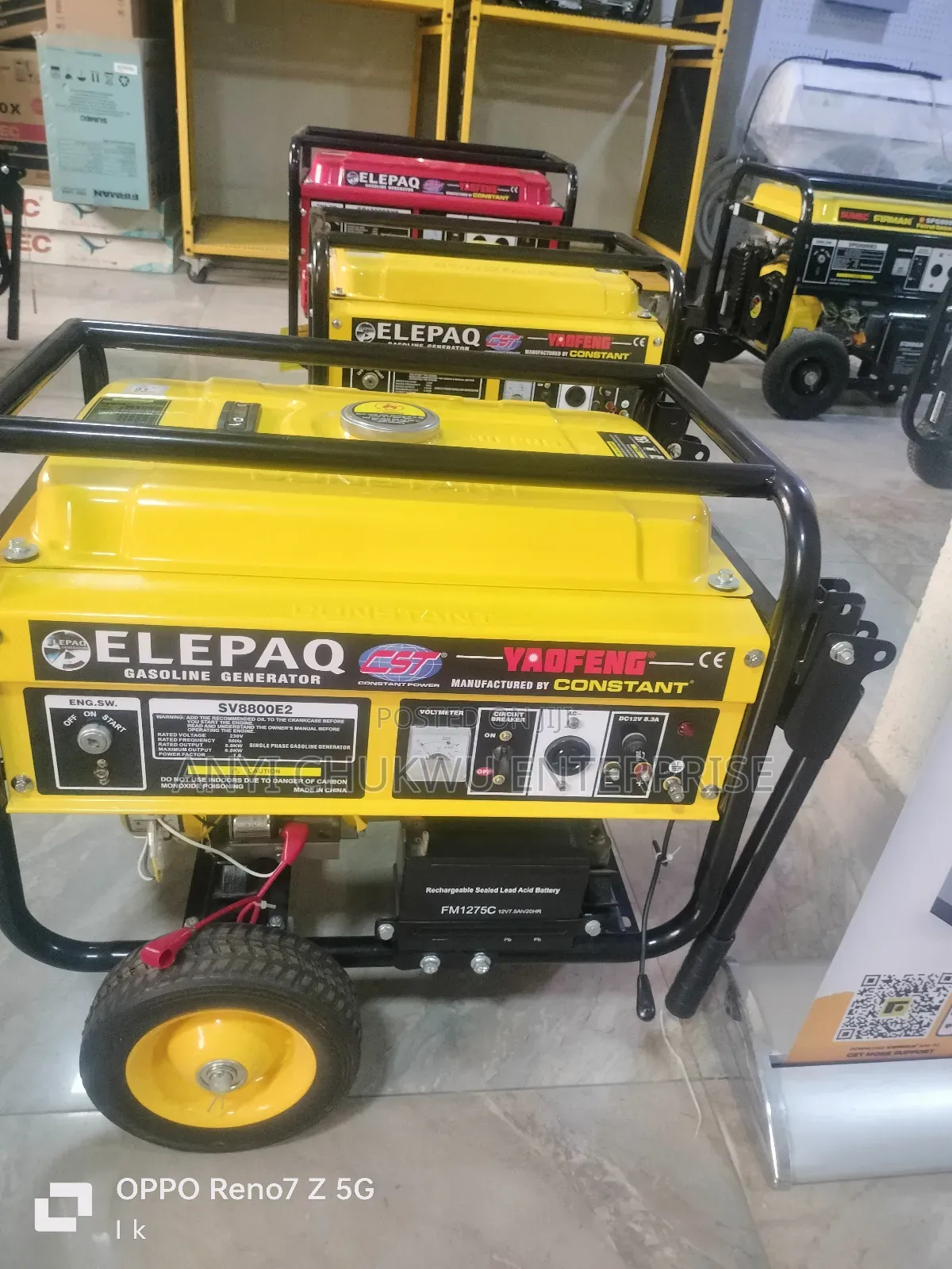 New Edition Is Elepaq Constant Sv88000e2 5.5kva 100%Copper