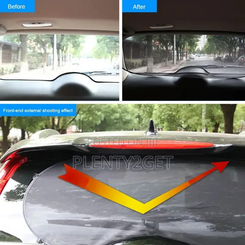 5-piece Uv-resistant Car Sun Shade Set– Universal Fit Polyester Mesh