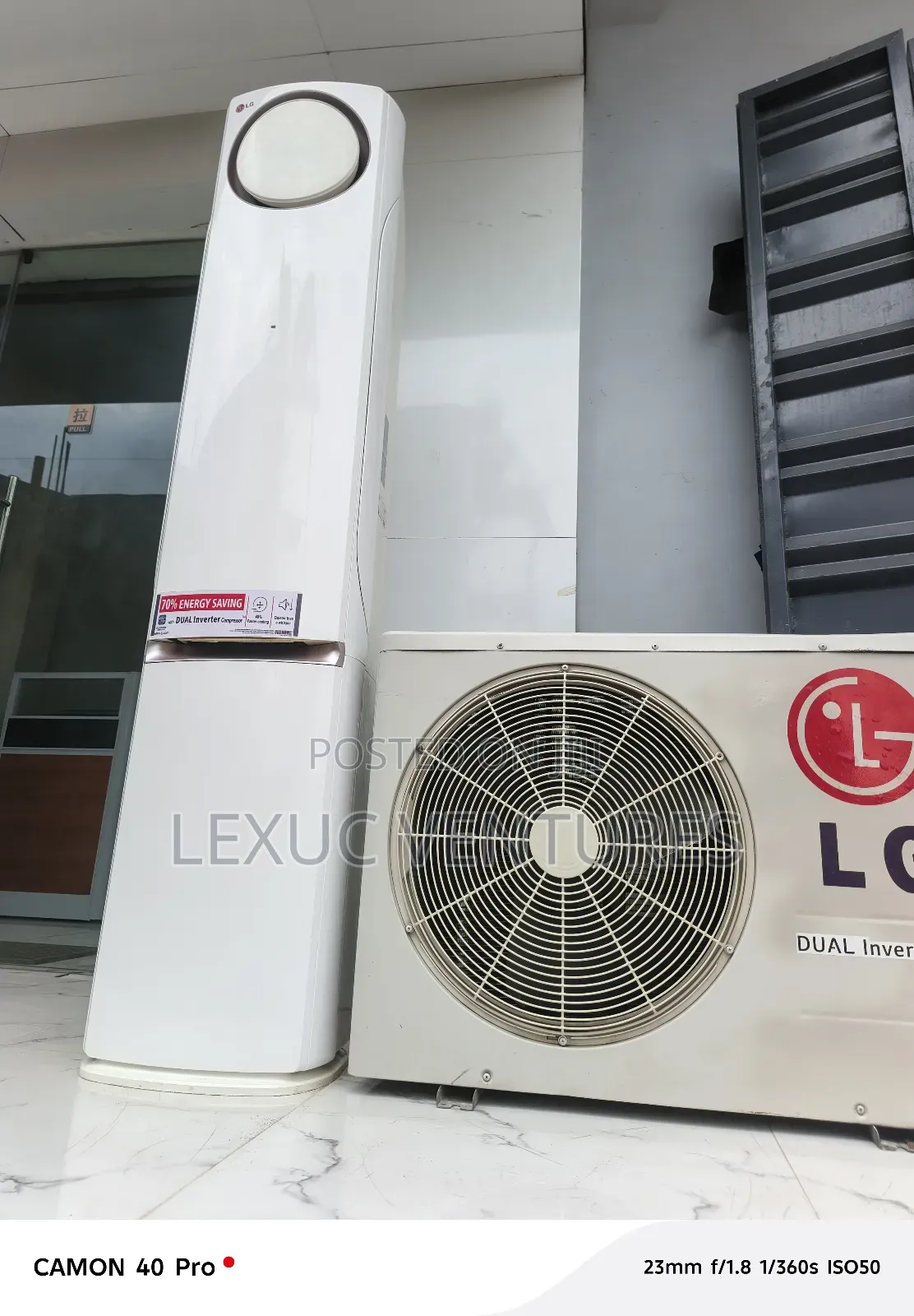 Neatly Uk Used 2.5hp Lg Tested Working Perfectly Dual Inverter Ac