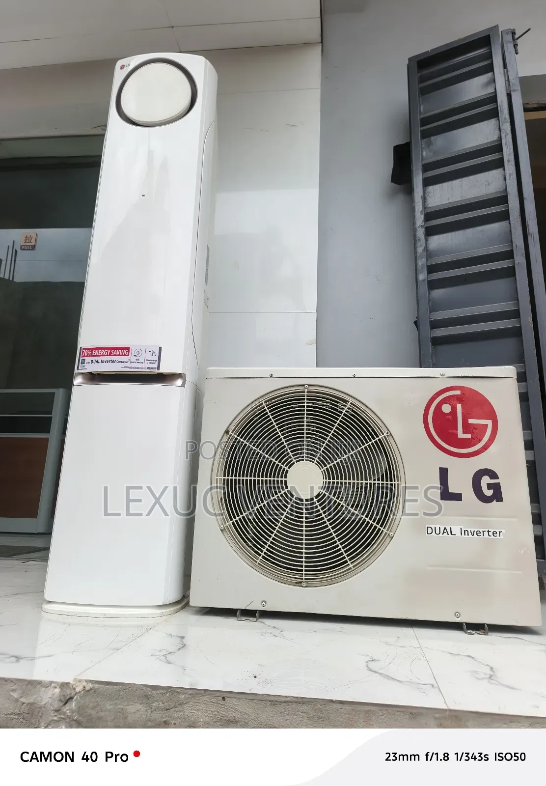 Neatly Uk Used 2.5hp Lg Tested Working Perfectly Dual Inverter Ac