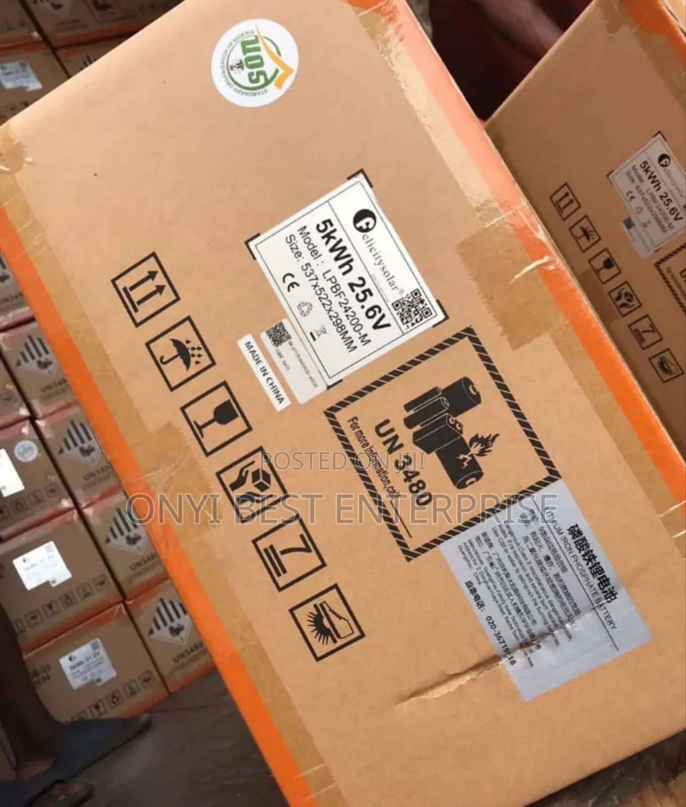 Felicity Lithium Ion Battery 5kwh48v51.2v Available