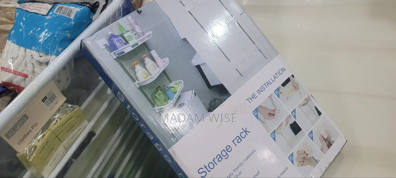 Storage Rack.