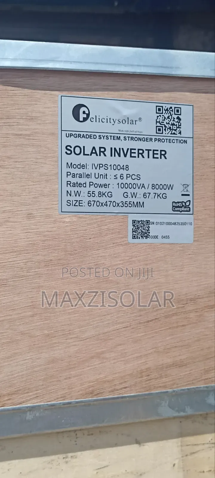 10kva Felicity Ivps Inverter