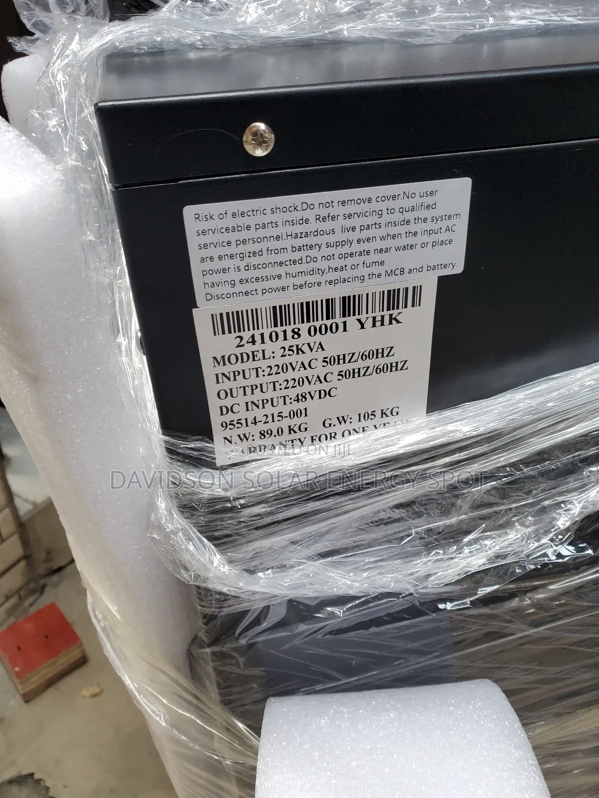25kva 48v Yohako Solar Inverter