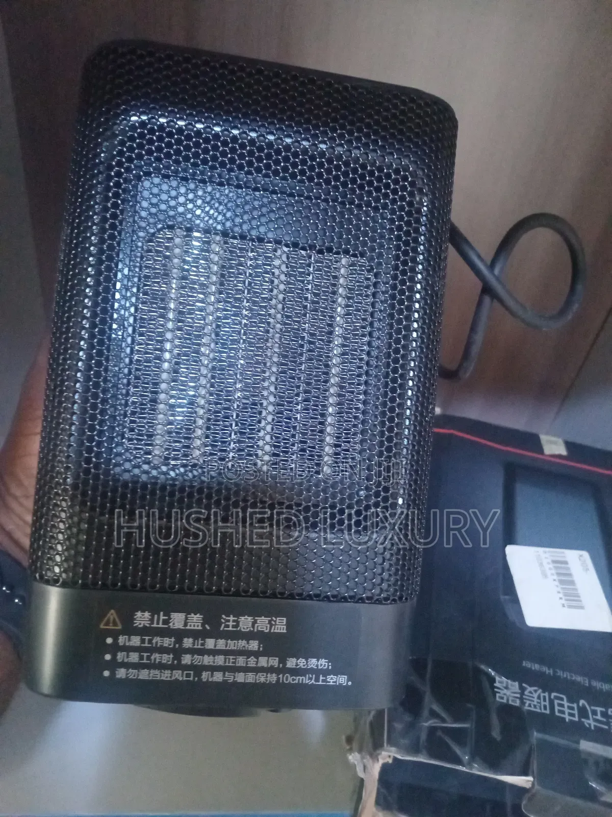 Oscillating Mini Space Heater Fan 450w 950w Safe Tip-Over Overheat