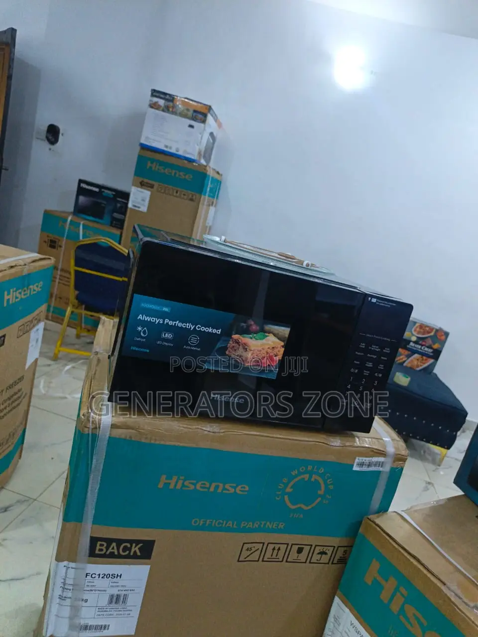 Black Hisense 20l Warming Microwave H20mobs6