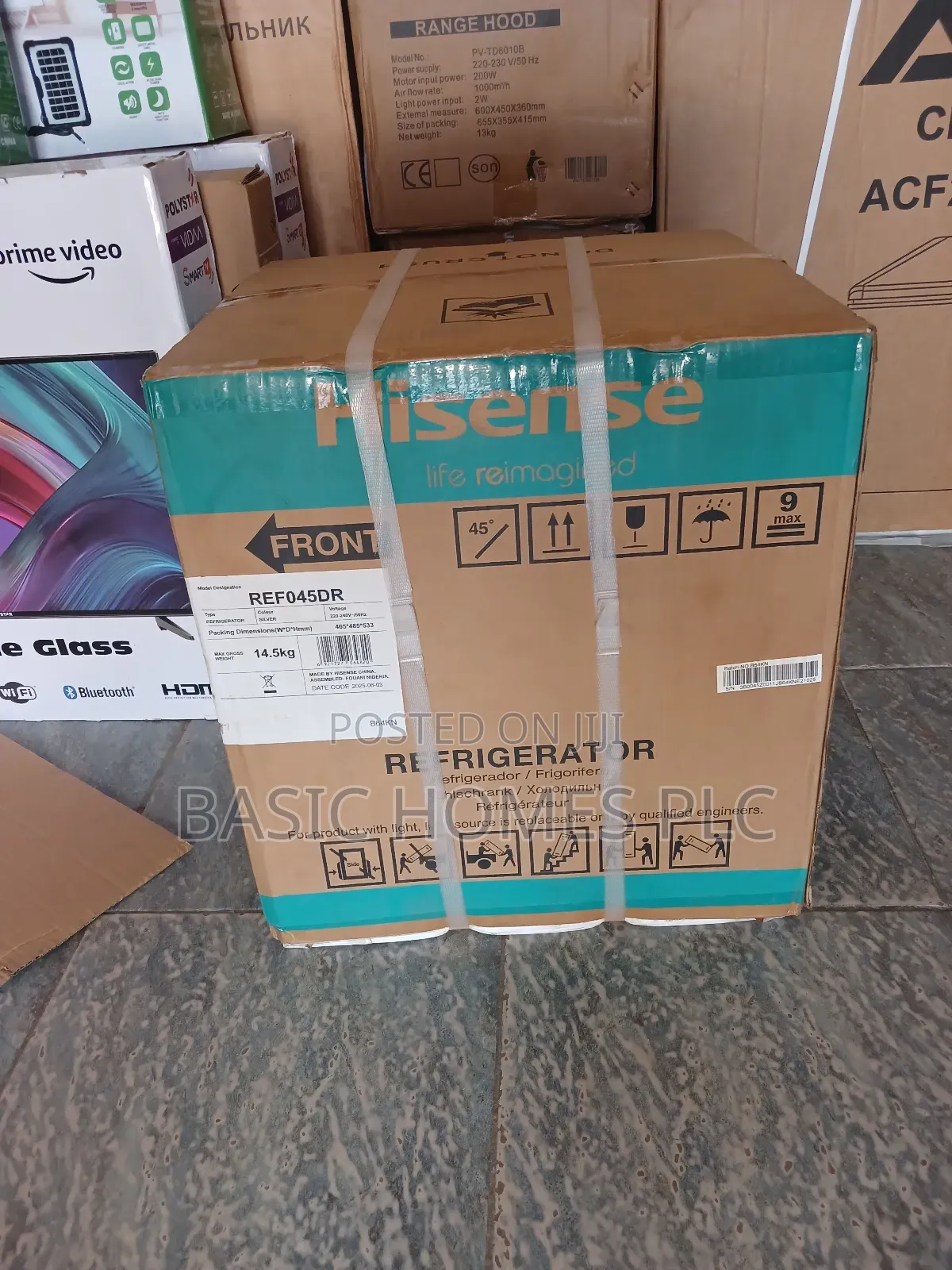 Hisense Refrigerator Bed Side