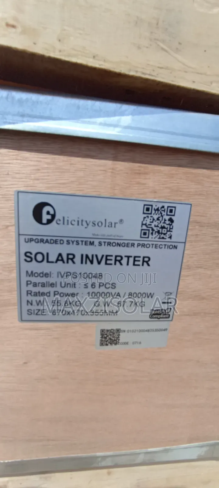 10kva Felicity Ivps Inverter