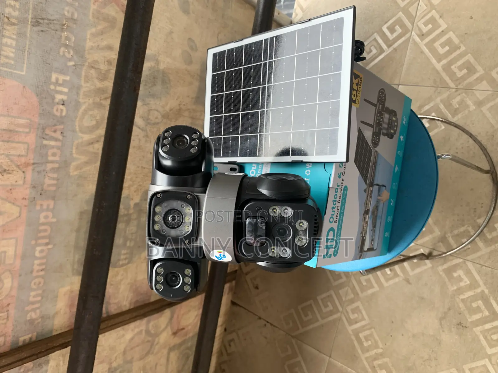3 in 1 Hd Outdoor Solar Smart Security Camera – Ultra Hd