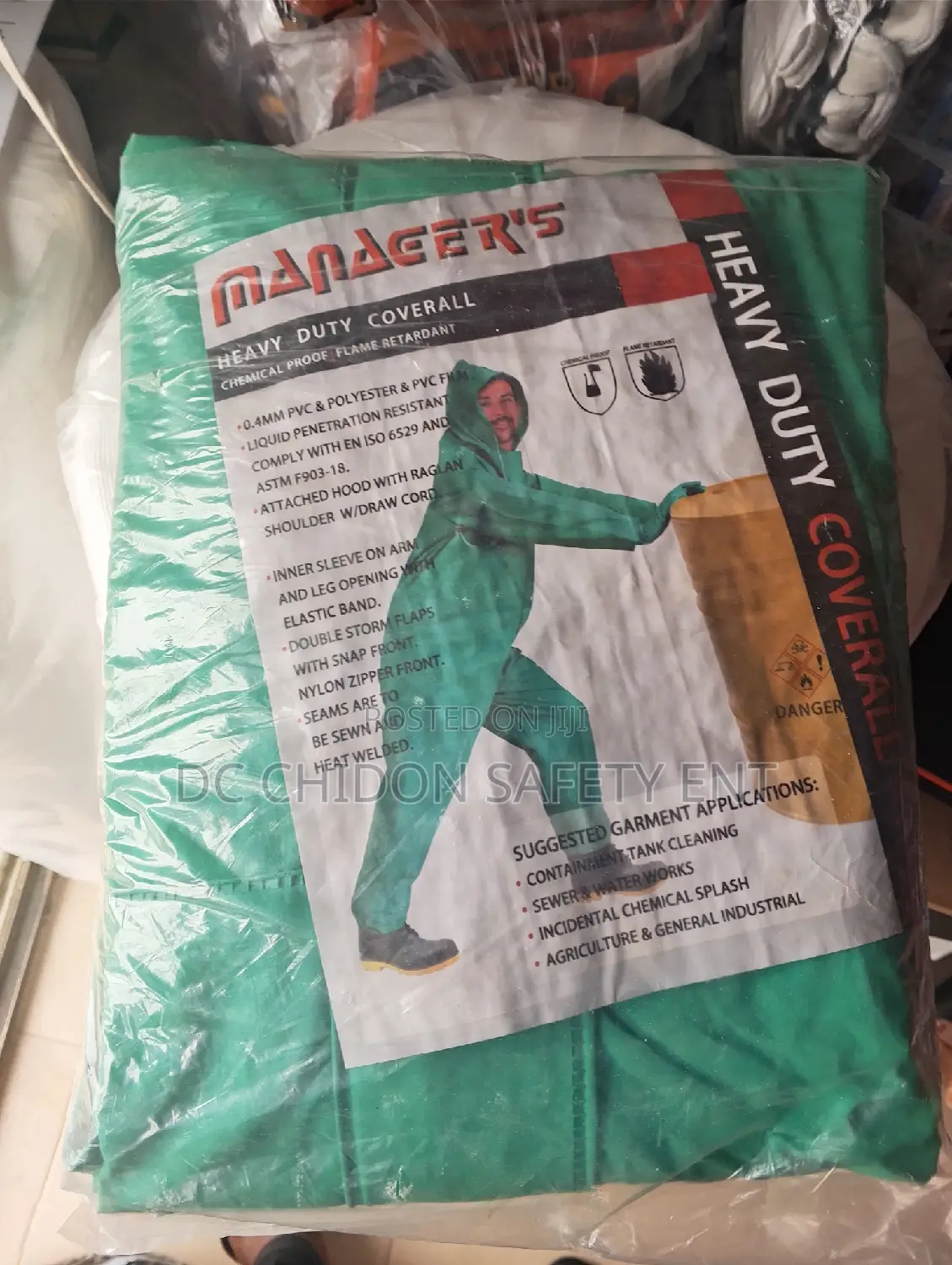 Chemical Rain Coat