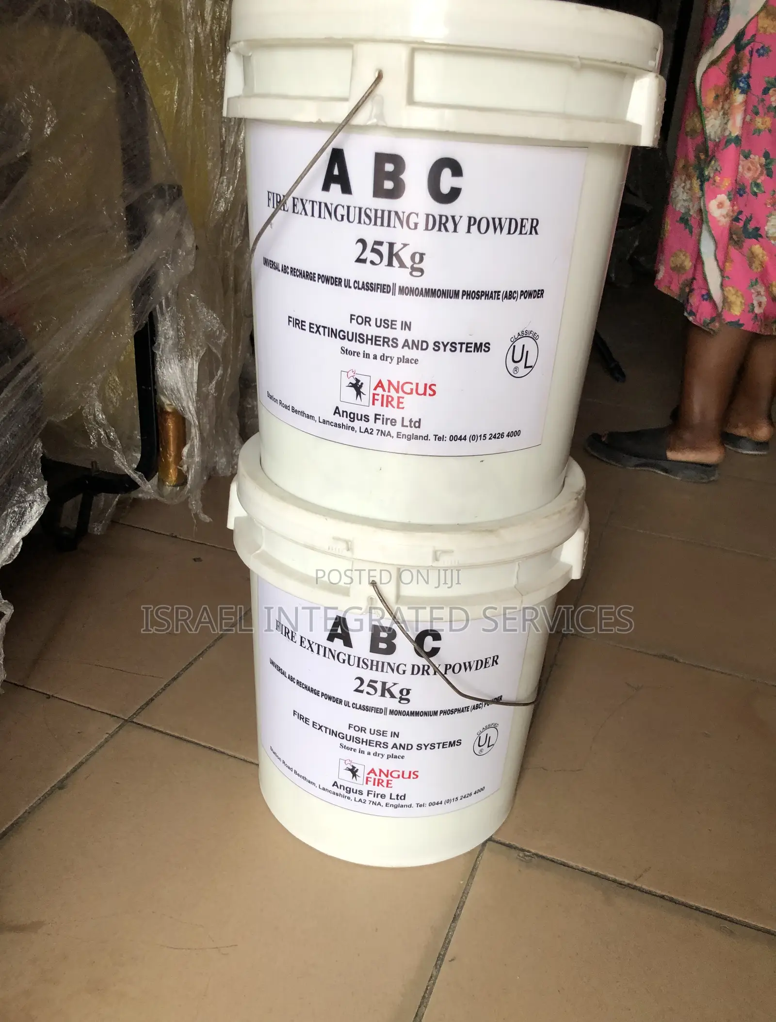 Abc Angus Fire Extinguisher Dry Powder (25kg)