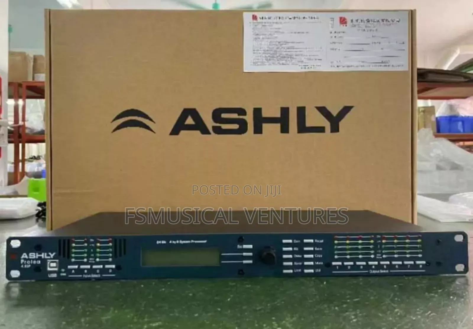 Ashly Protea 4.8sp - 4 Input, 8 Output Digital Speaker Processor