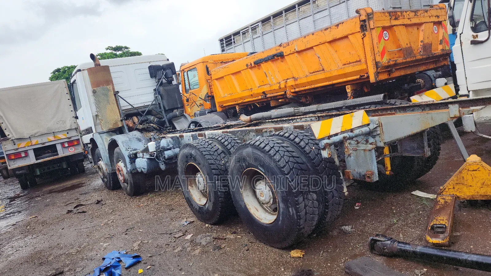 Super Clean Foreign Used Mercedes Benz Actros 3235 Long Chassis