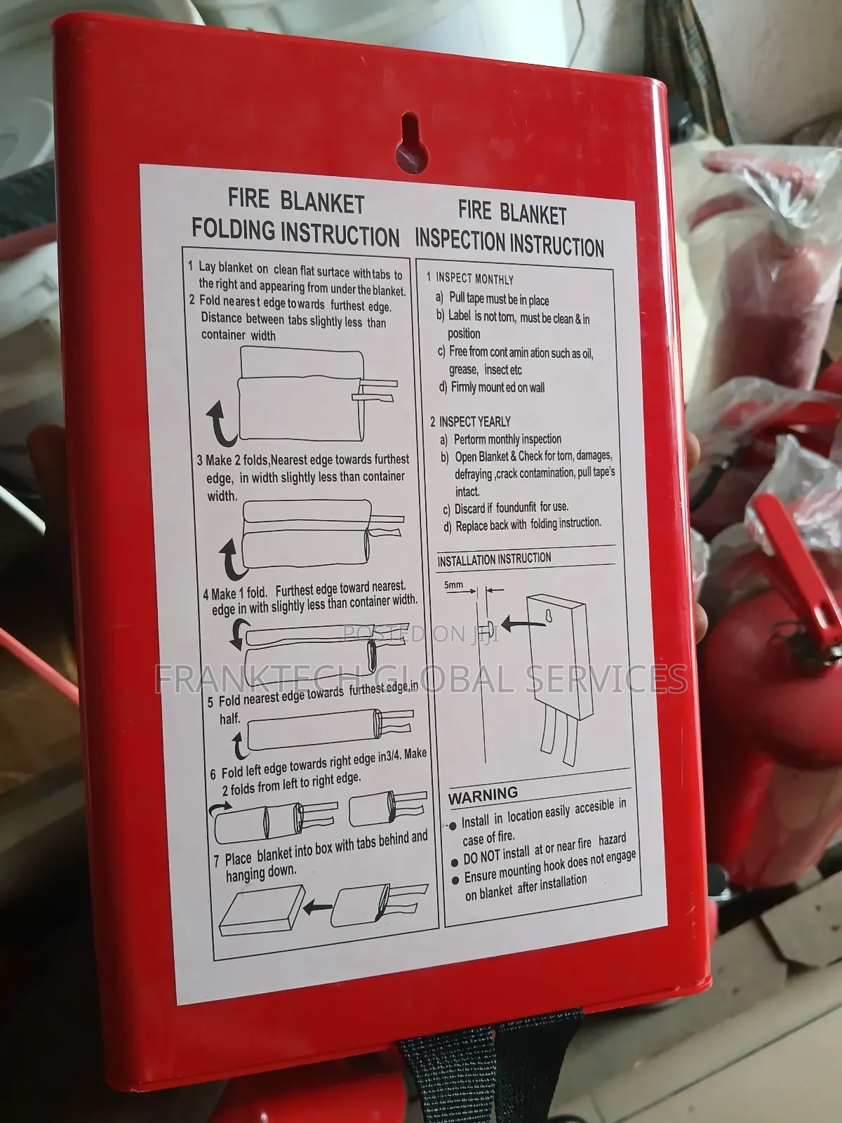 Fire Blanket 4×4