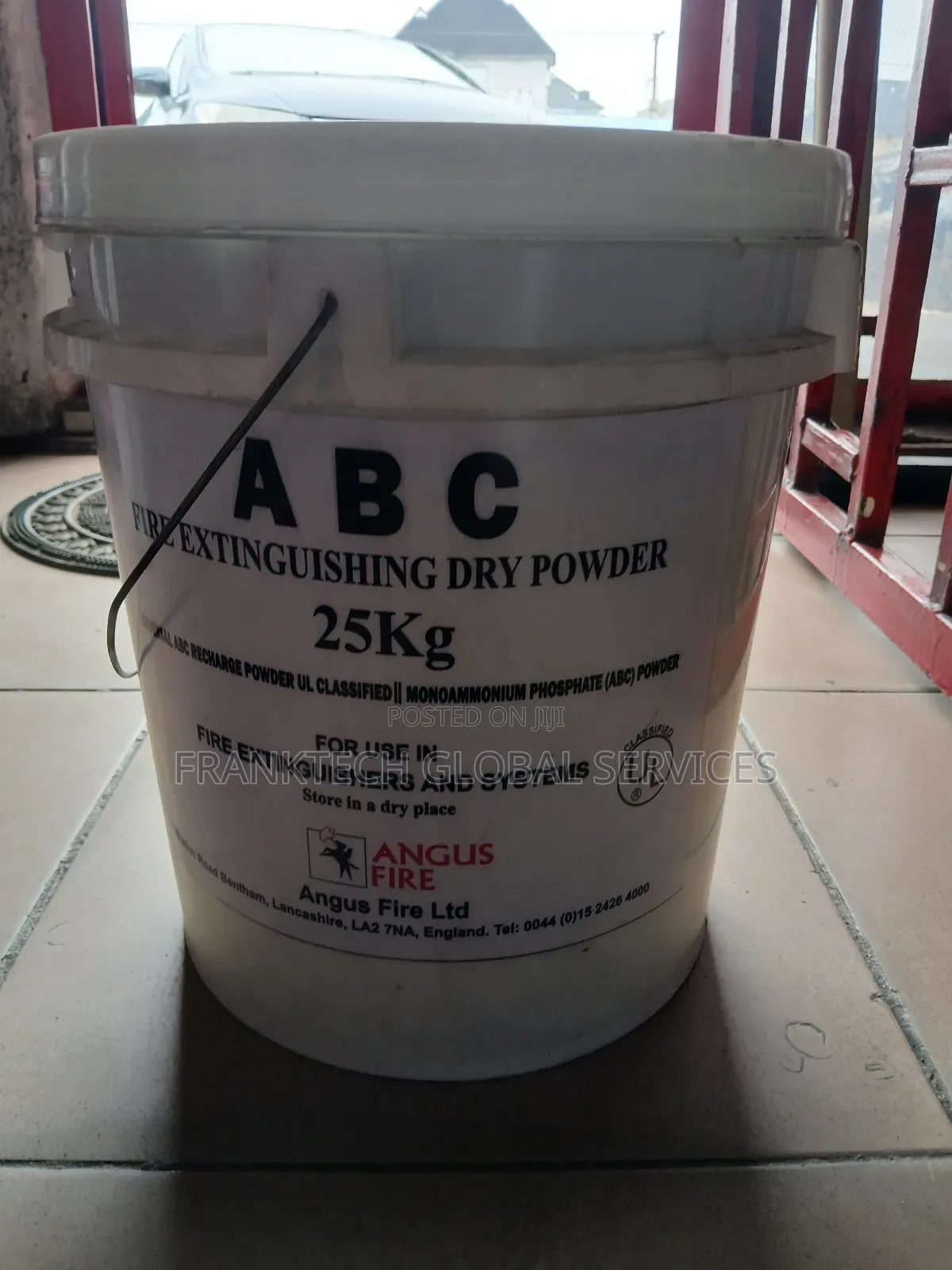 Abc Fire Extinguisher Dry Power 25kg