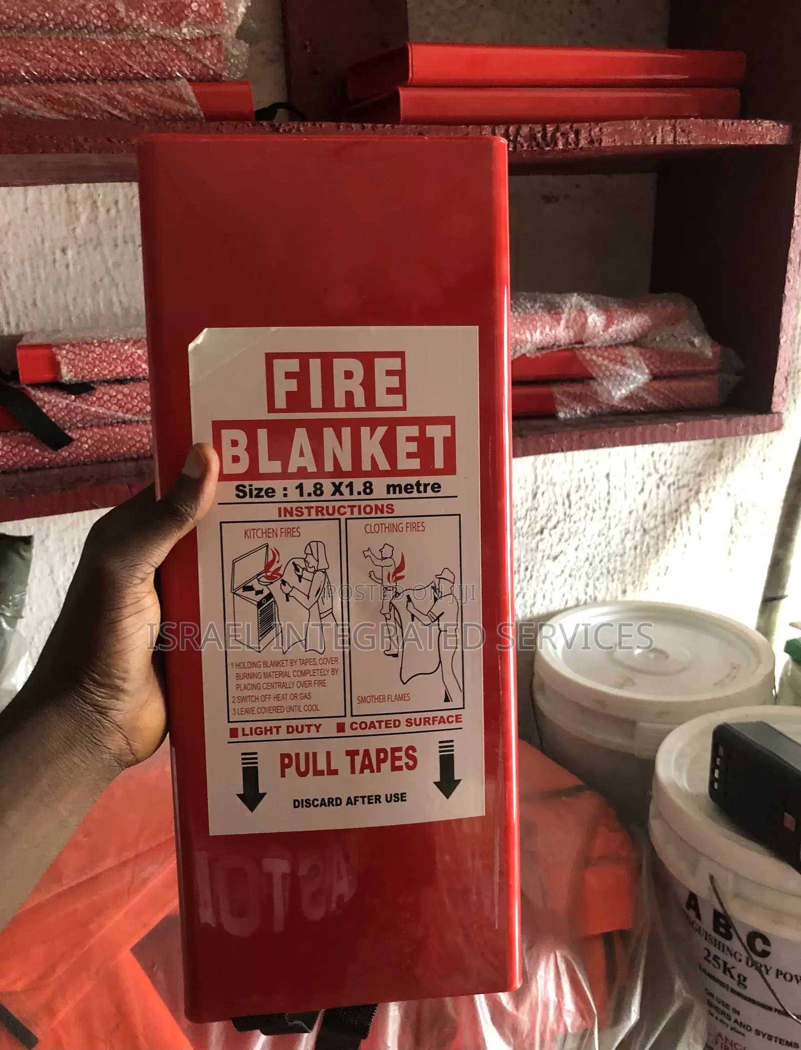 Fire Blanket 1.8 By 1.8