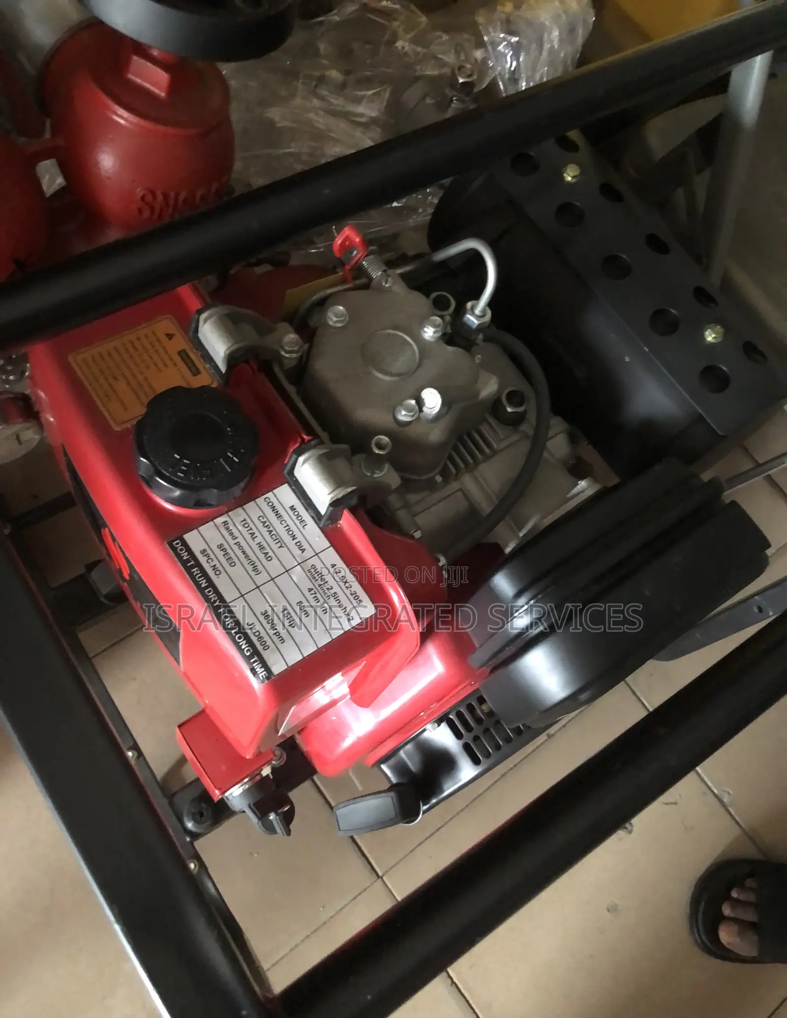 Fire Pump 15 Hp Jfal (Speed 3600 Rpm, Model 4-2.5x2-205)