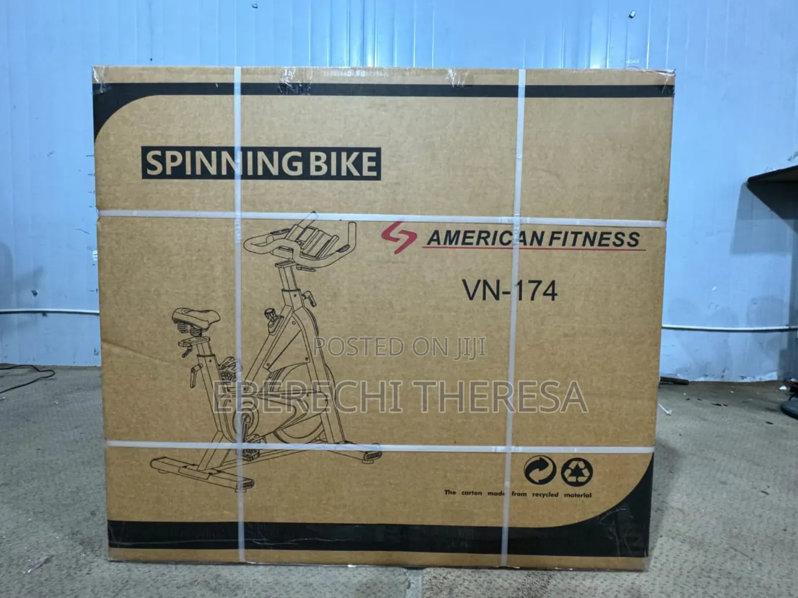 Commercial American Fitness Spinning Bike