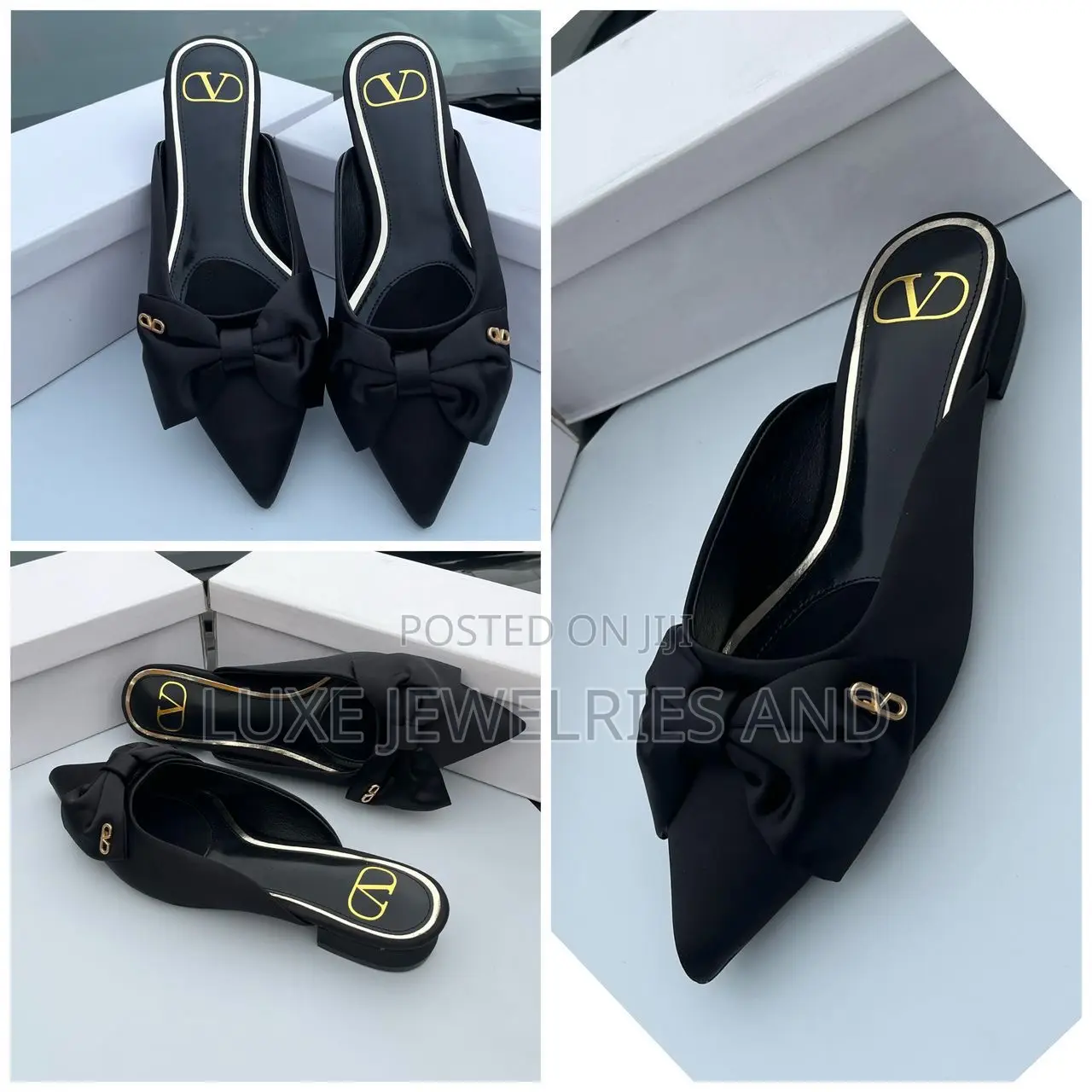 Luxury Valentino Slippers (Boxed)