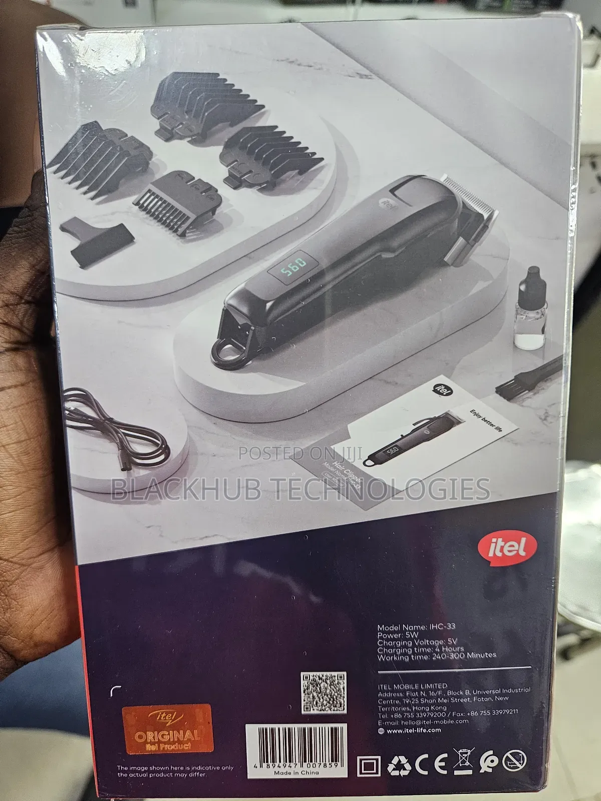 Itel Clipper Classic 2 Pro, Pro Cut and Digital Display