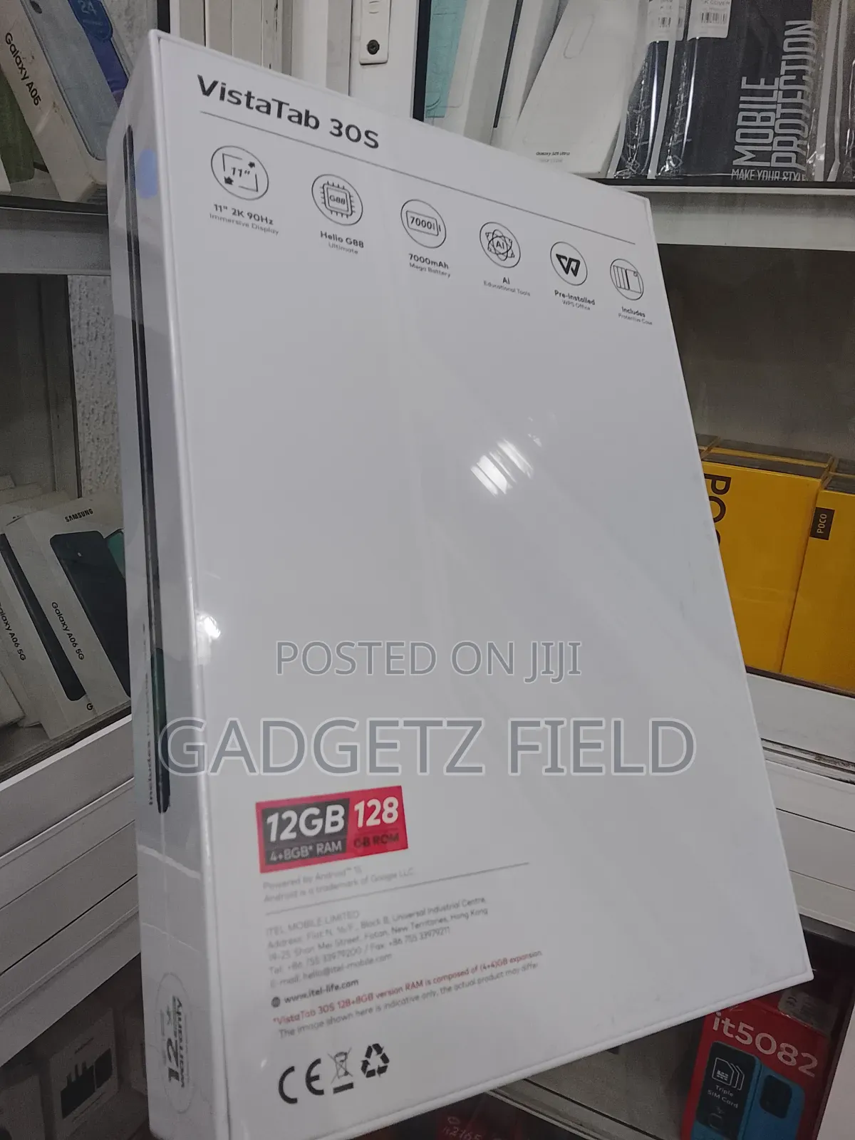 New Itel VistaTab 30S 128 GB