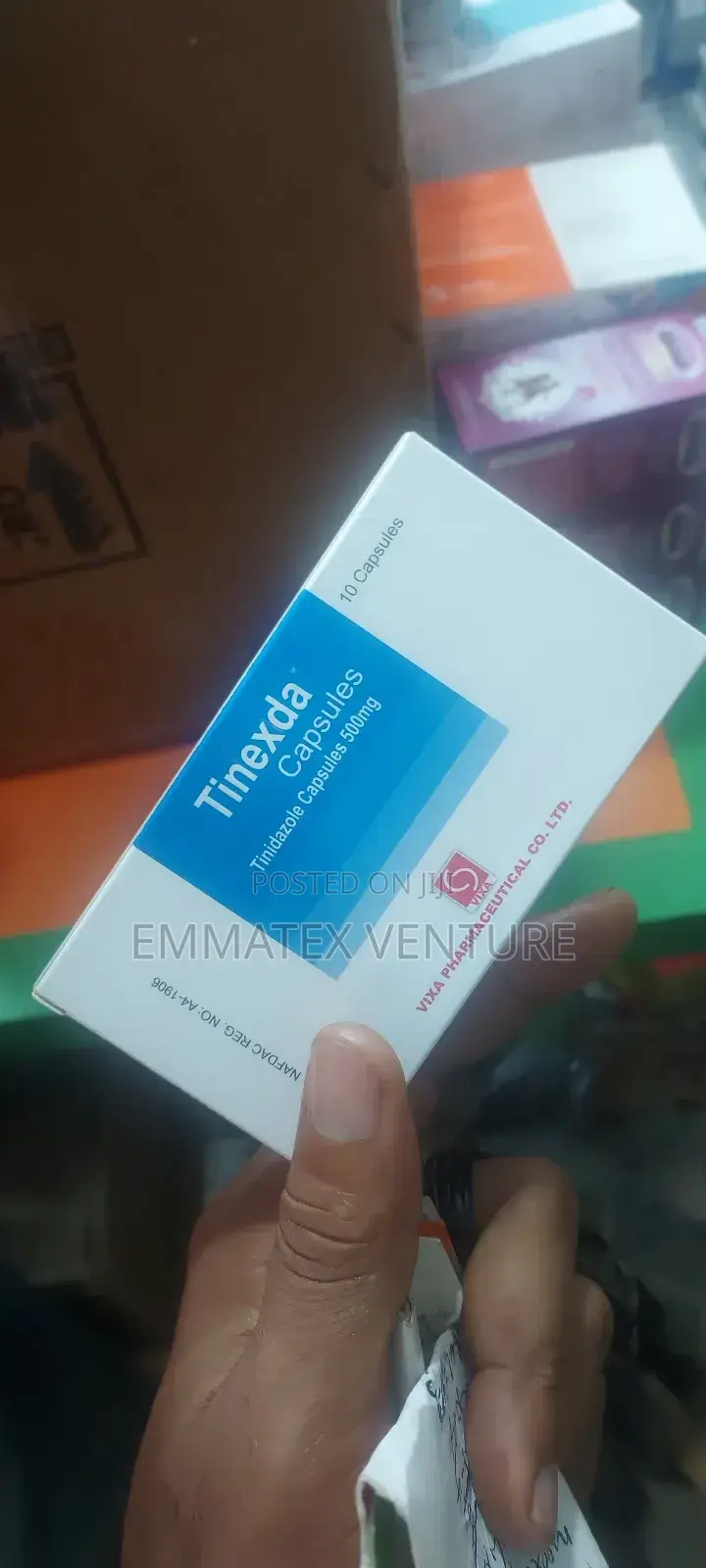 Tinexda (Tinedazole 500mg)