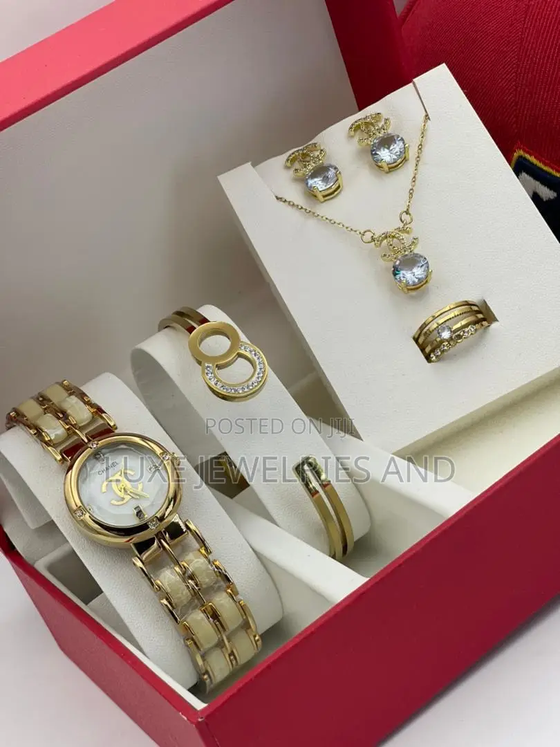 Female Complete Watch Jewelry Set