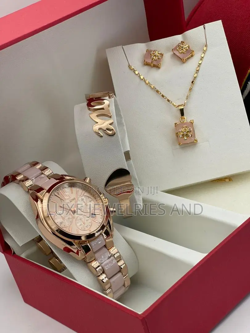 Female Complete Watch Jewelry Set