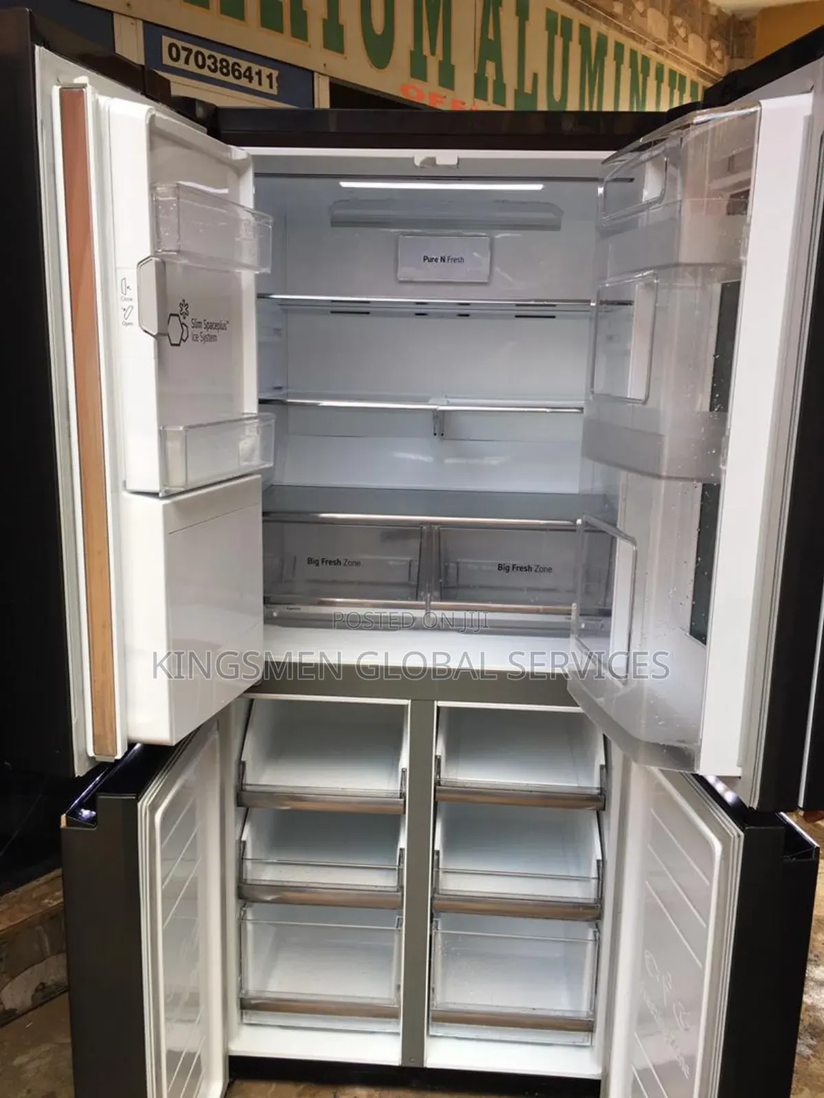 Lg French Door High Quality Smart Low Energy Inverter Refrigerator