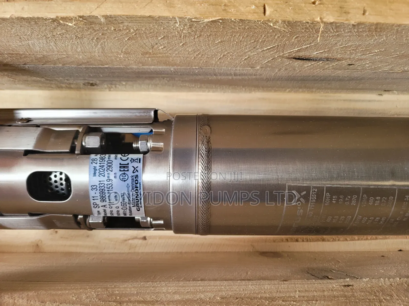 Grundfos Submersible Pump Sp 11-33 10hp