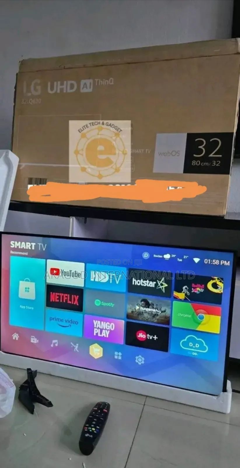 32lq63 Original 32inches Smart Lg Tv