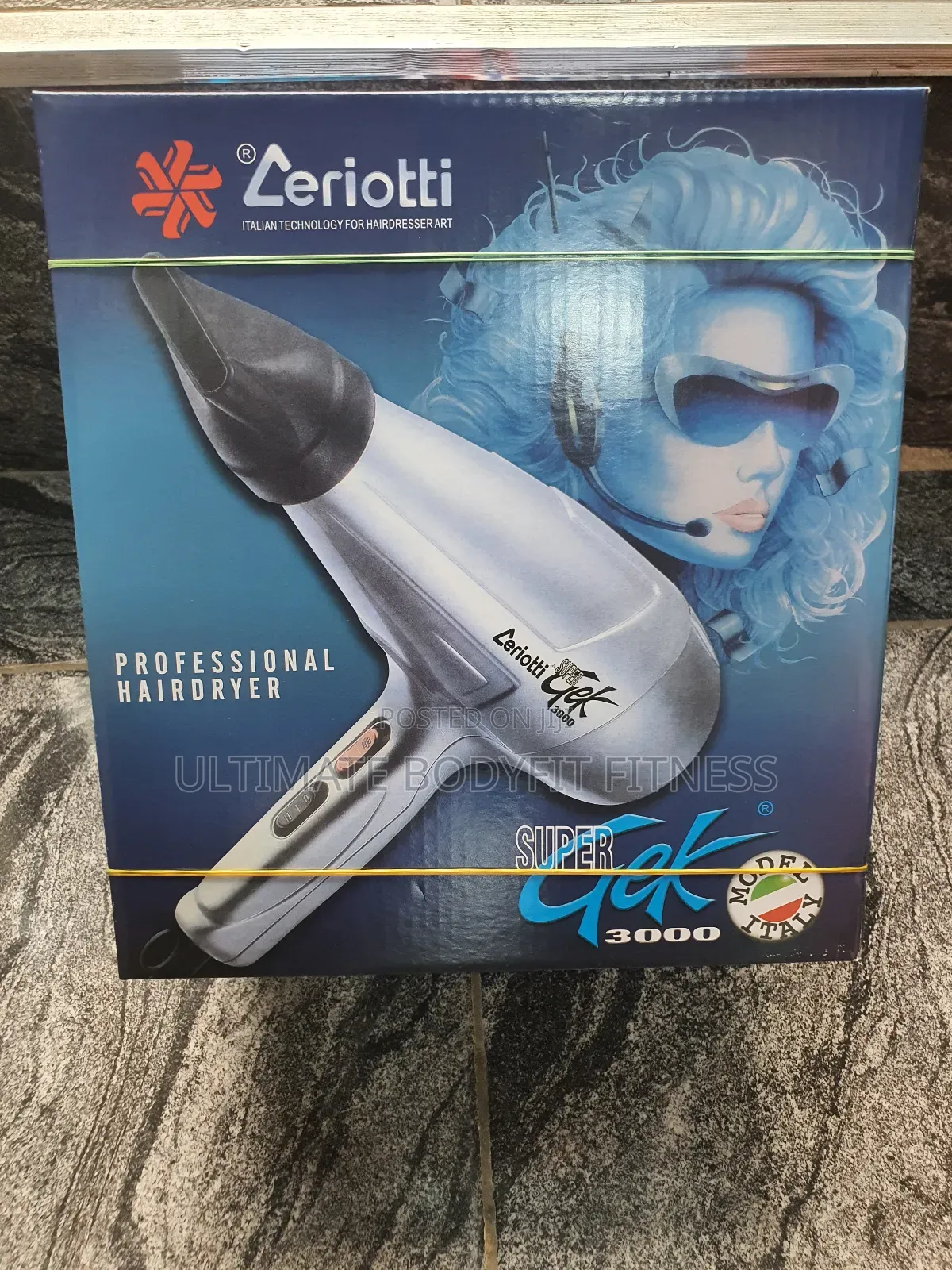 Brand New Ceriotti Professional Super Gek 3000 Hand Dryer