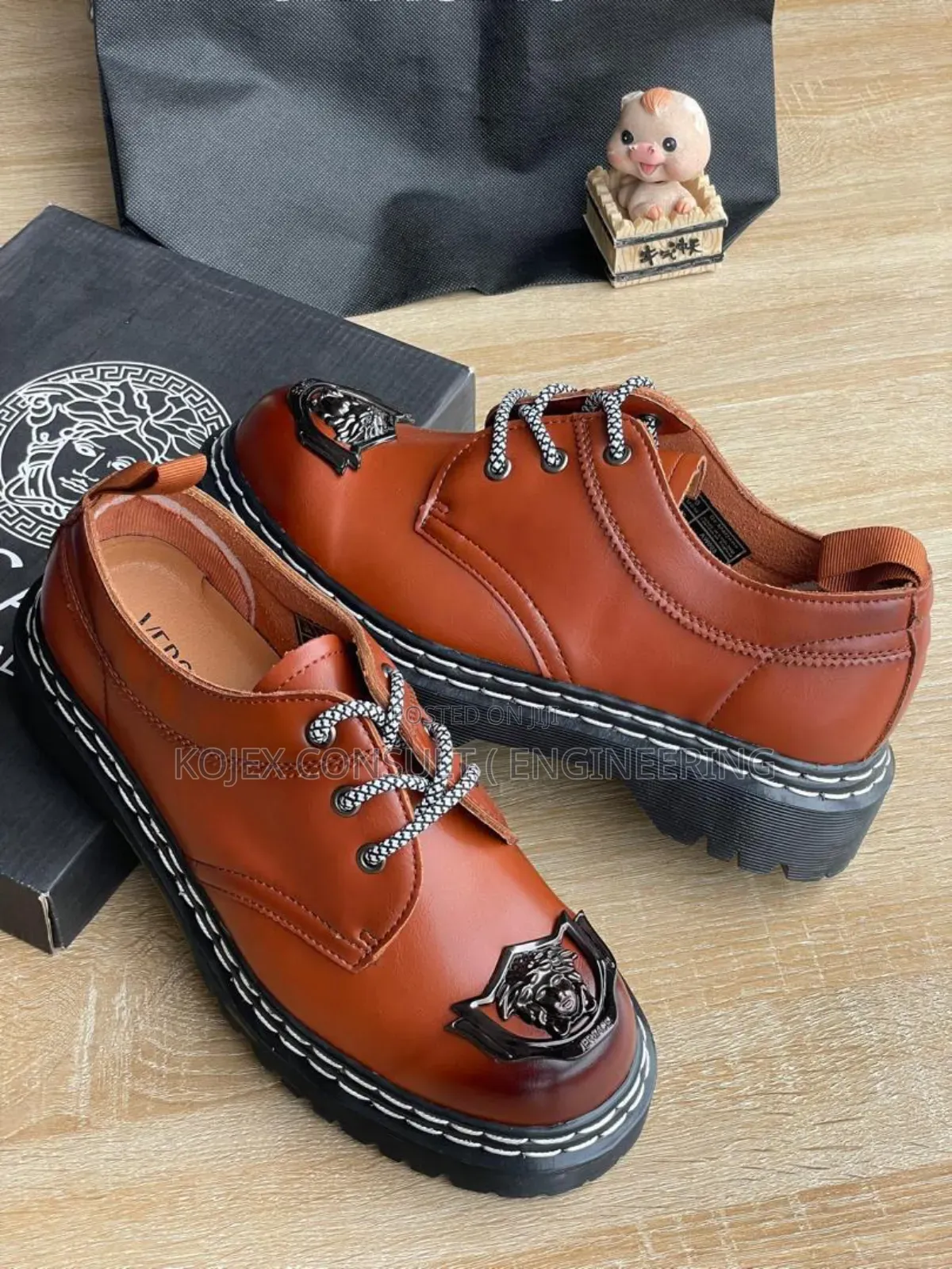 Versace Glass Sole Shoe
