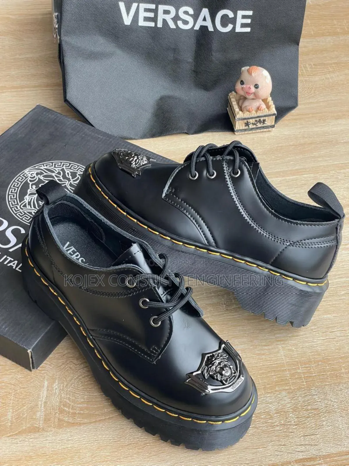 Versace Glass Sole Shoe