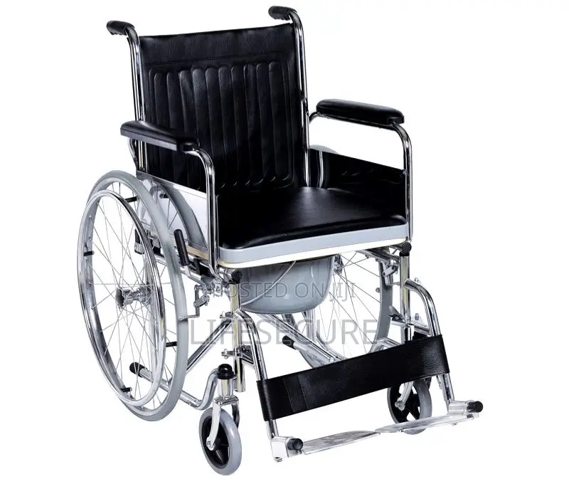 Wheelchair With Potty ( Commode Wheelchair)