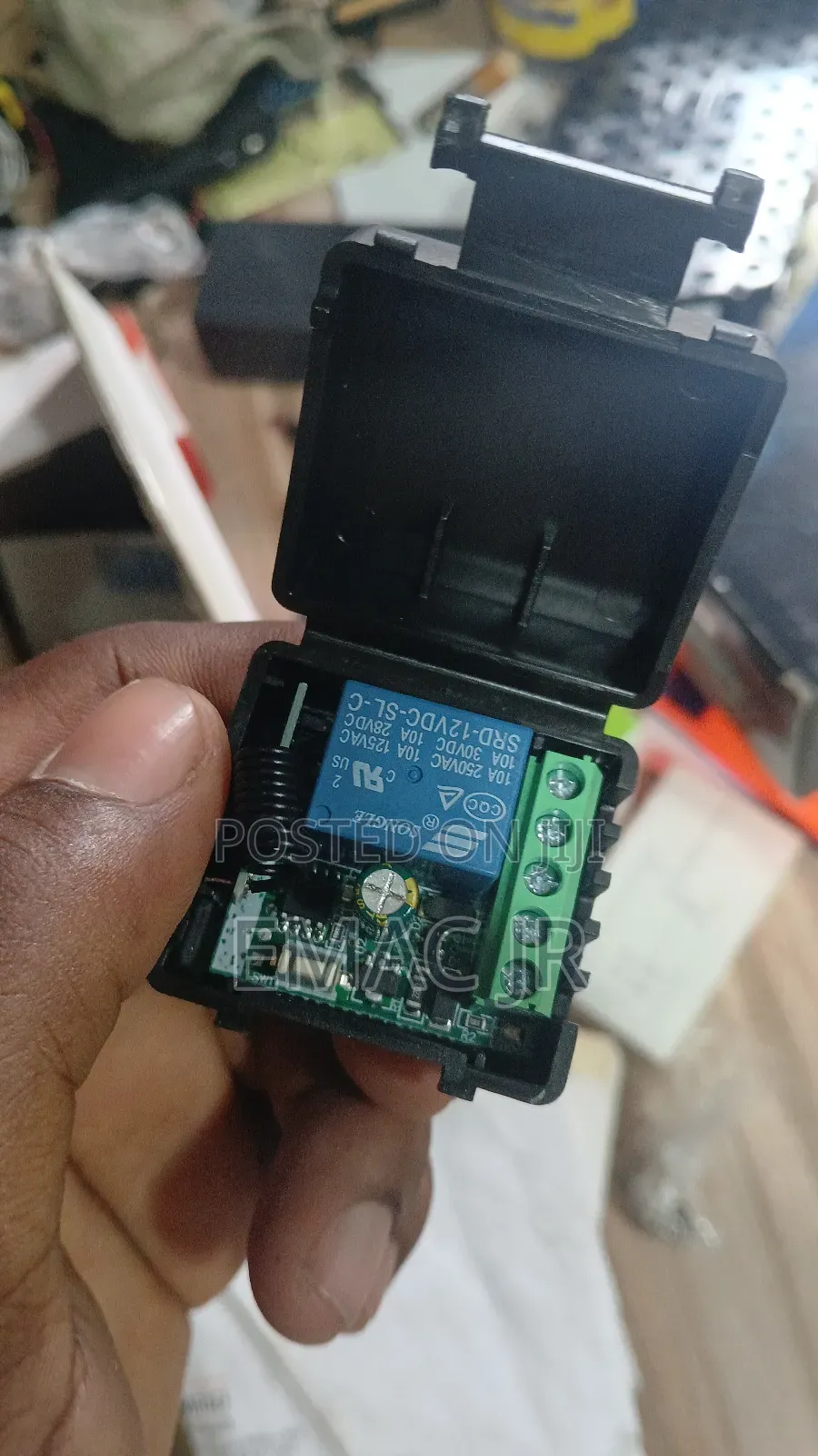 Universal Wireless Remote Control Switch Receiver Module Songle Relay