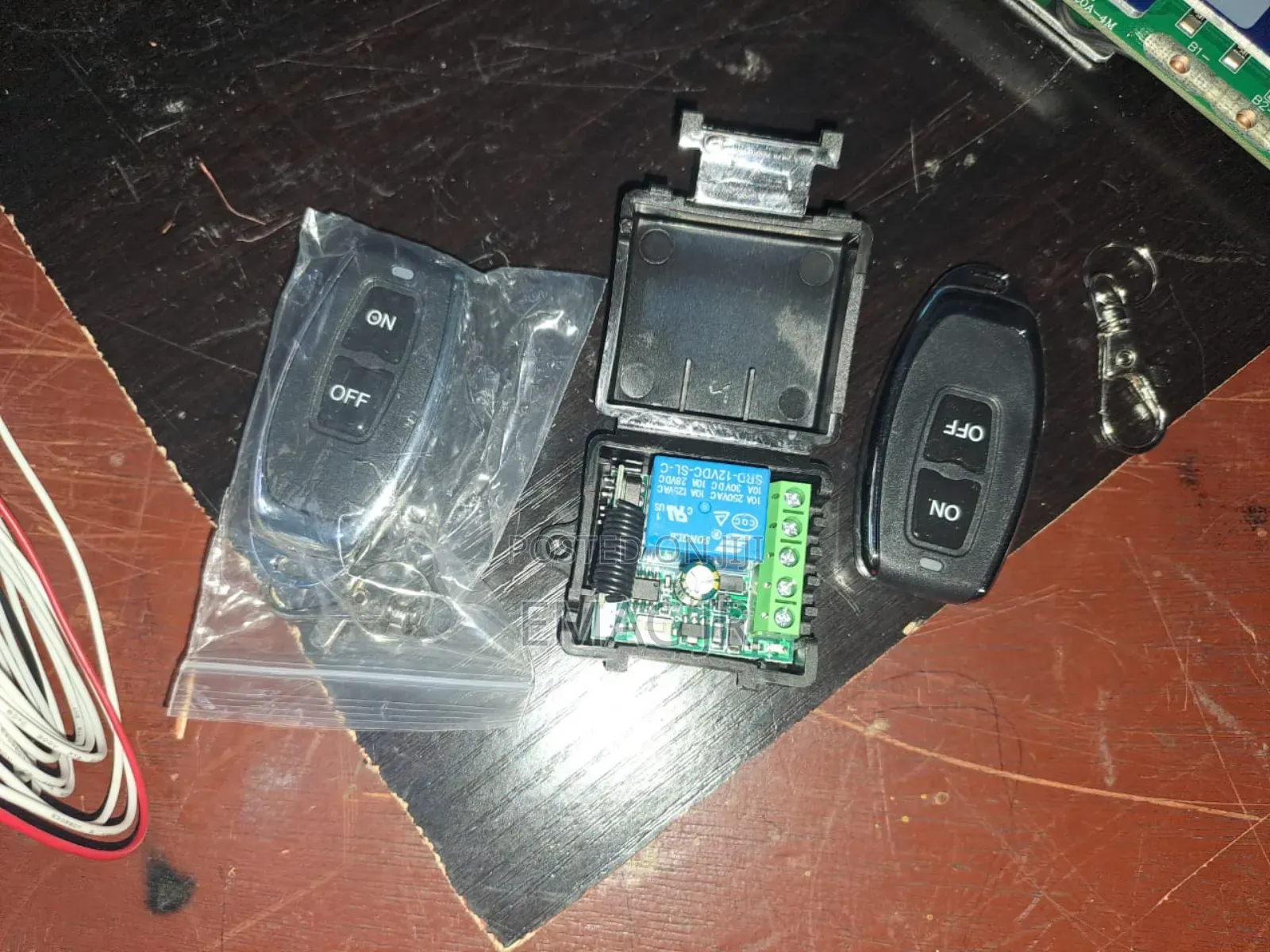 Universal Wireless Remote Control Switch Receiver Module Songle Relay