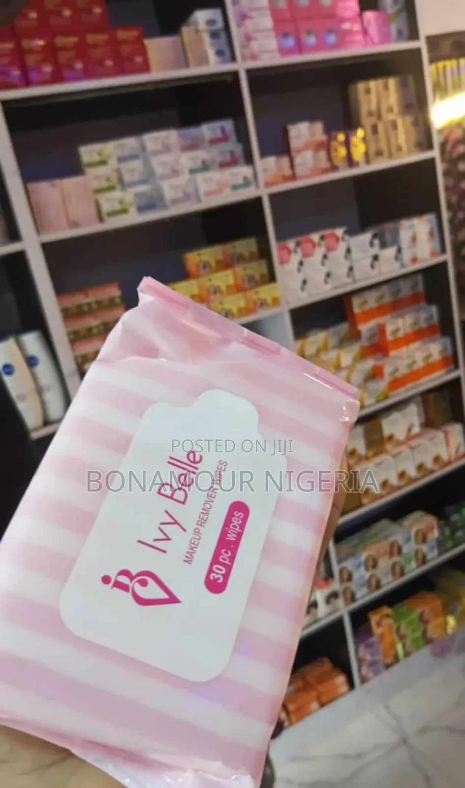 Ivy Belle Makeup Removal Wipes X 30 Wipes
