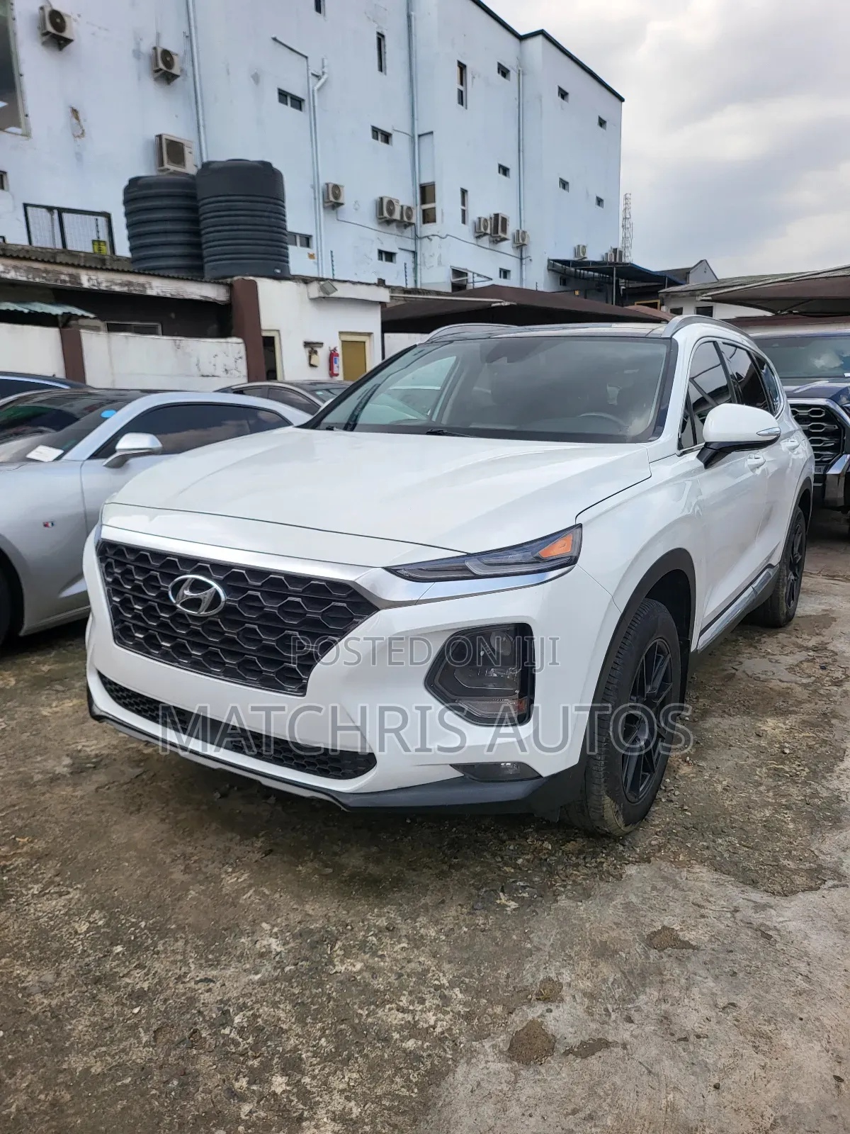 Hyundai Santa Fe Limited 2.4 w/SULEV FWD 2020 White