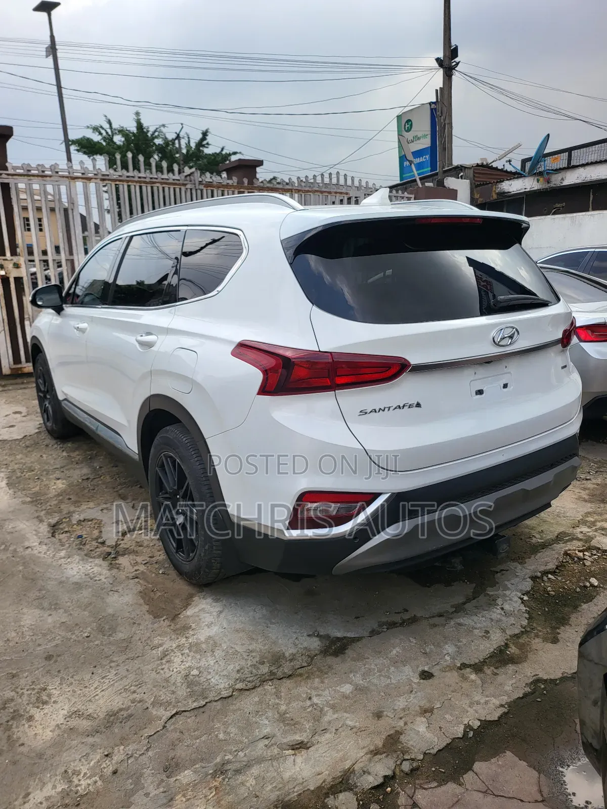 Hyundai Santa Fe Limited 2.4 w/SULEV FWD 2020 White