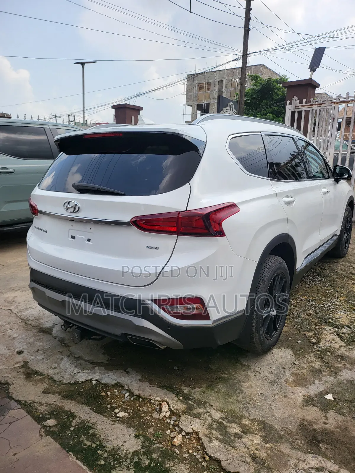 Hyundai Santa Fe Limited 2.4 w/SULEV FWD 2020 White