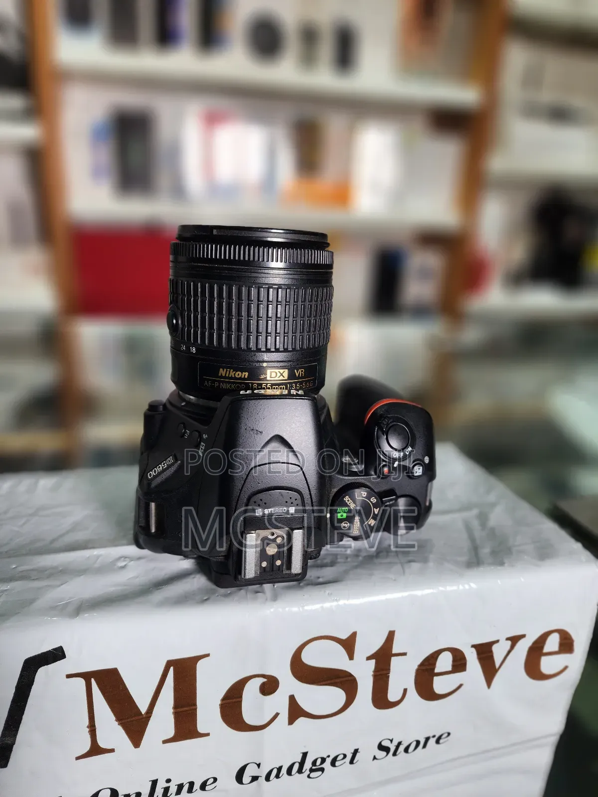 Nikon D5600 DSLR Camera With 18-55mm Lens With Wifi Bluetooth