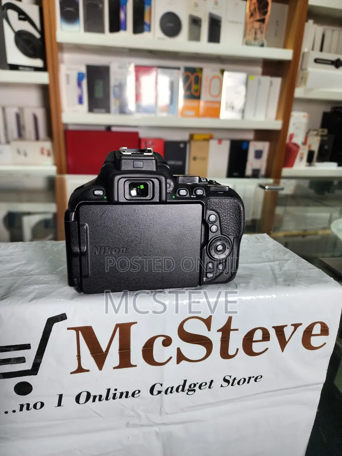 Nikon D5600 DSLR Camera With 18-55mm Lens With Wifi Bluetooth