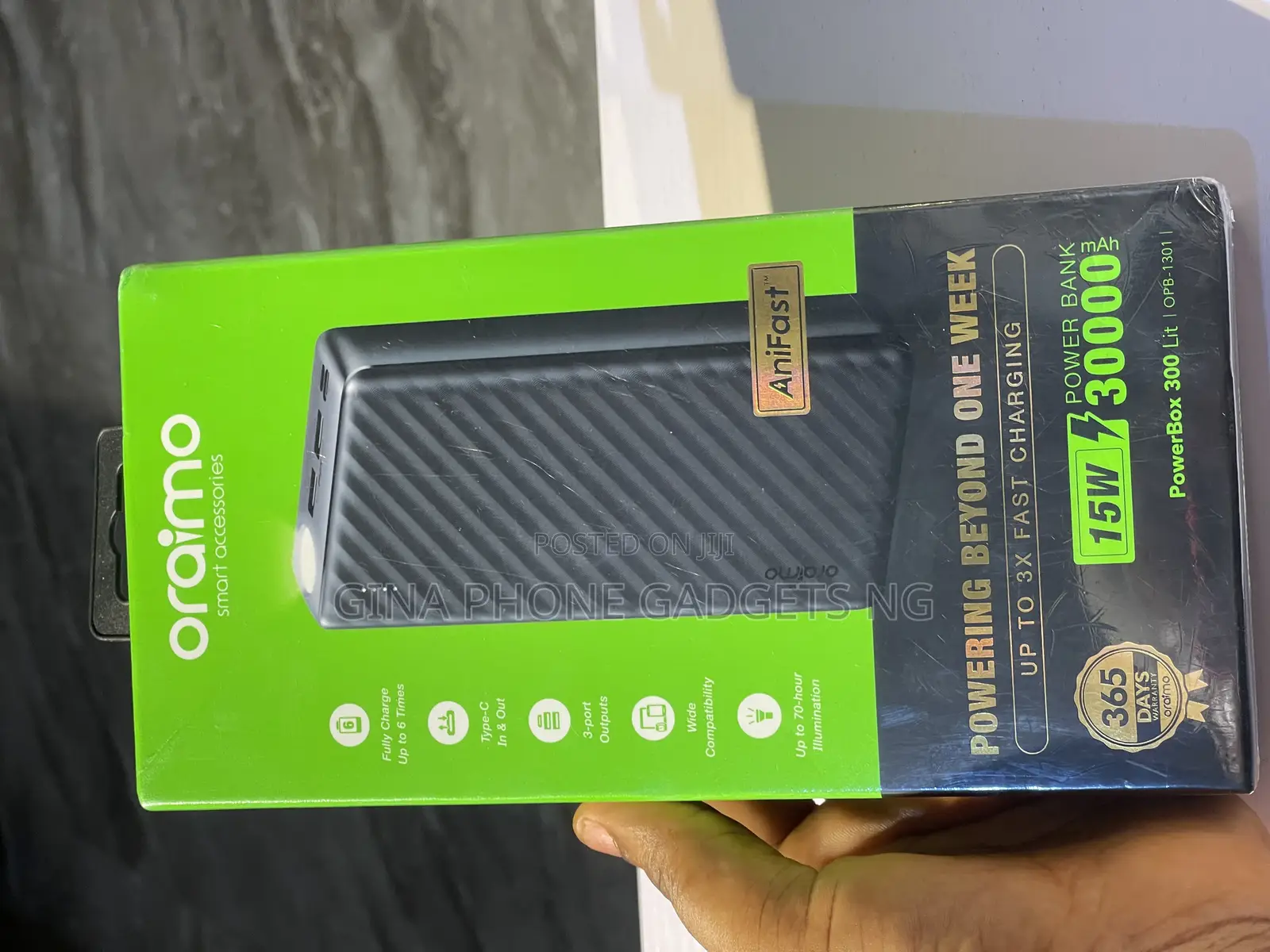 Oraimo 30000mah Power Bank