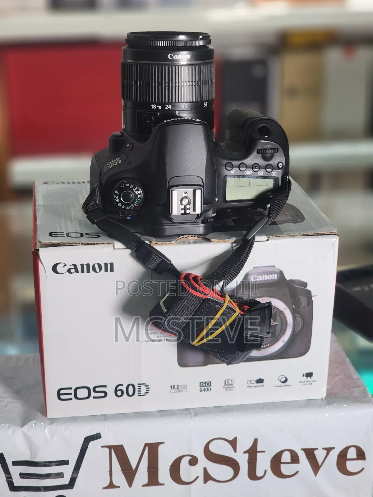 Canon Eos 60d DSLR Camera With 18-55mm Lens Open Box
