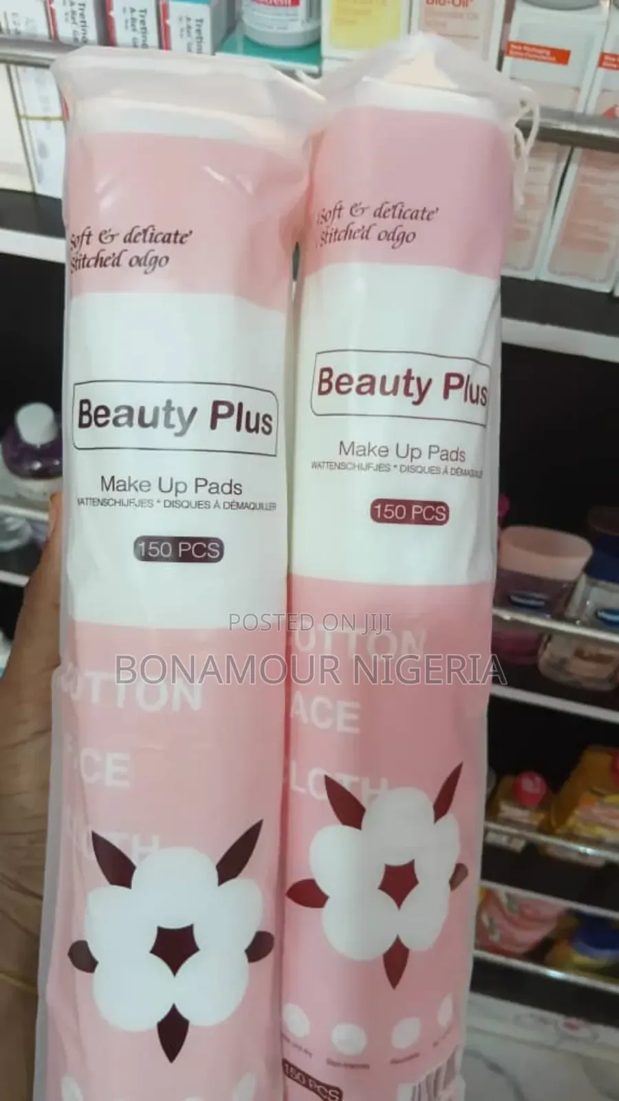 Beauty Plus Make-Up Pads - 150pcs