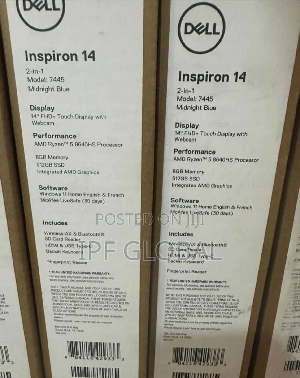 New Laptop Dell Inspiron 14 7447 8GB AMD Ryzen 5 SSD 512GB