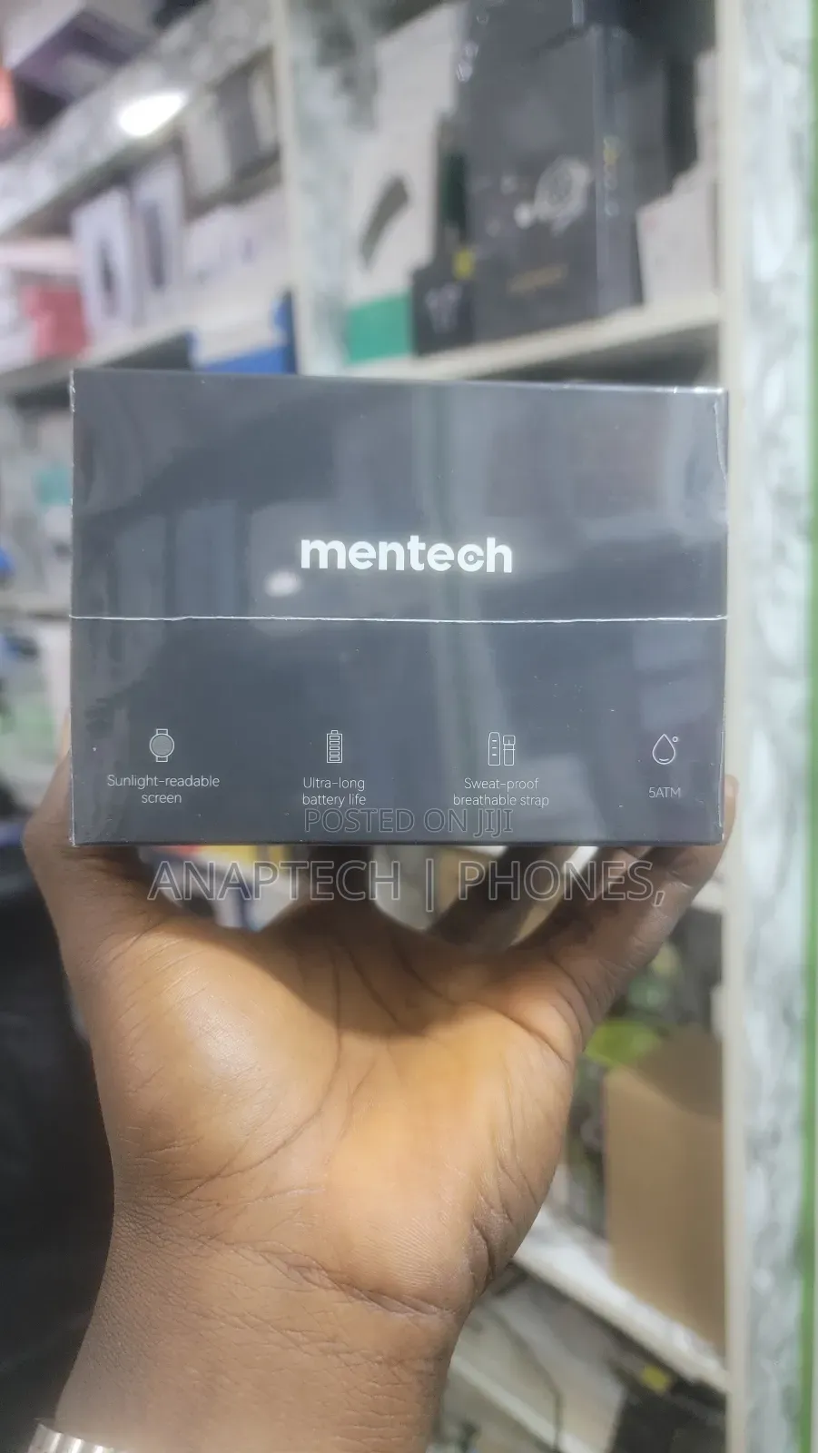 Mentech Watch Rock White, Bluetooth Sports Watch, GPS 110 Sports Modes