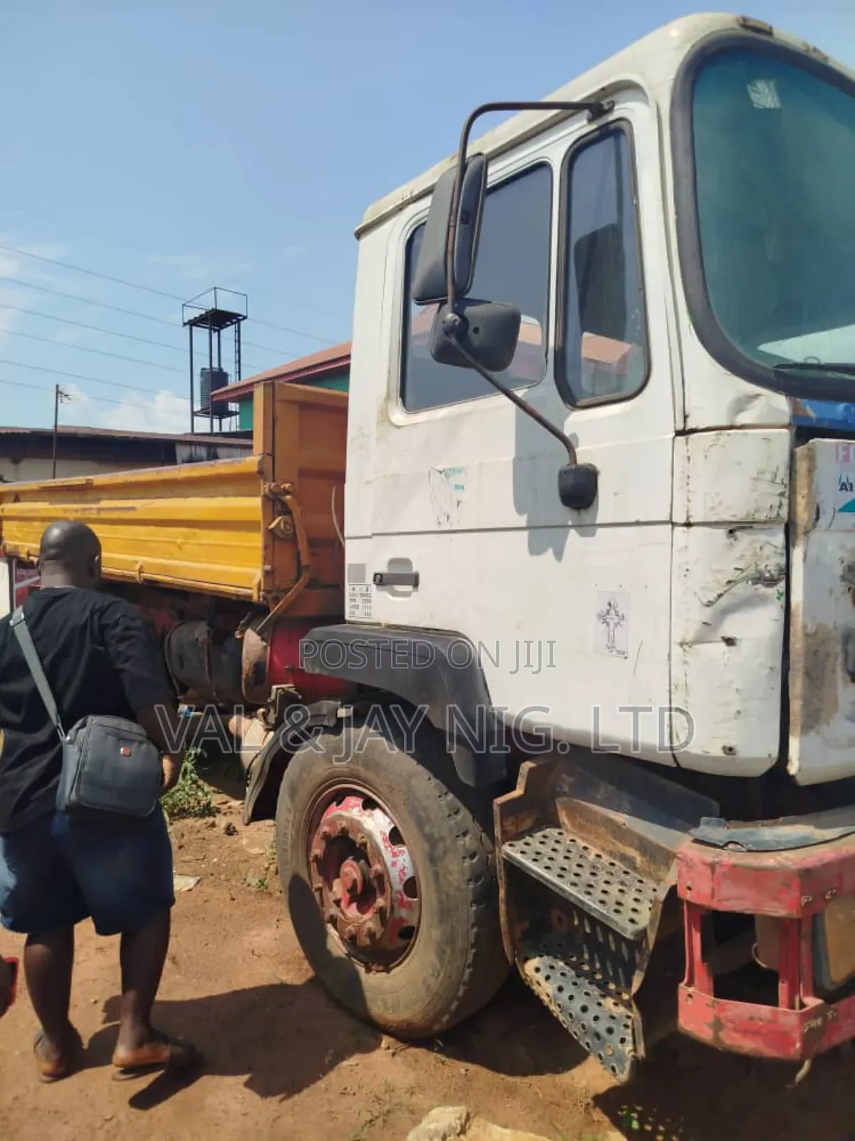 Man Diesel 6 Tyres Tipper Truck - Nigerian Use